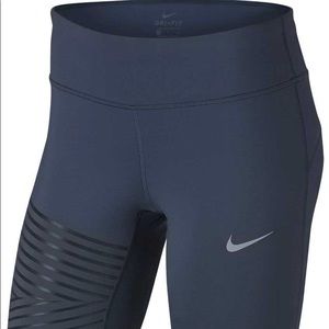Nike drifit reflective pants.